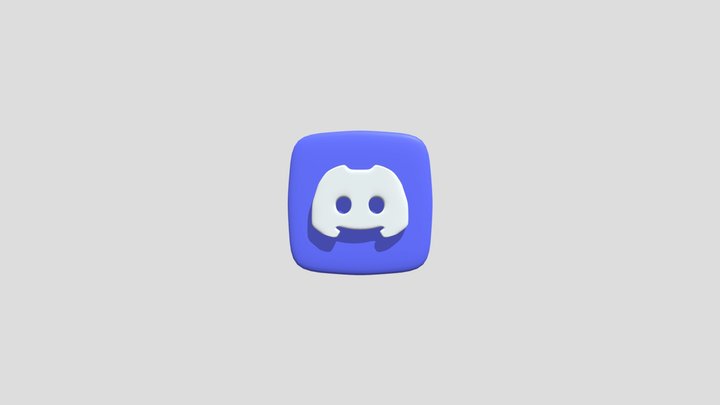 Discord Logo 3D Model