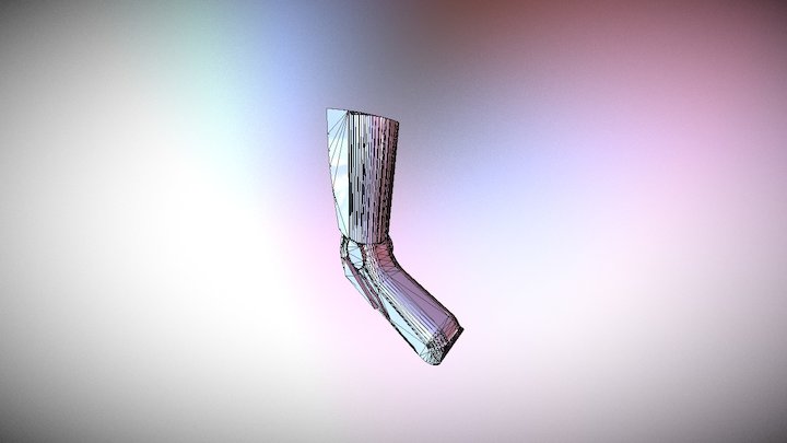 Iron Man Concept Shoe 3D Model