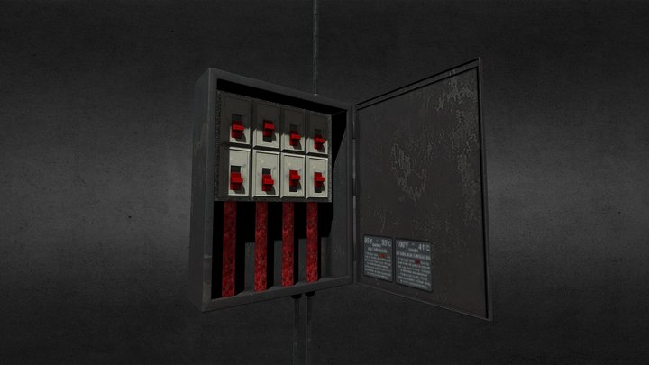 Circuit Box 3D Model