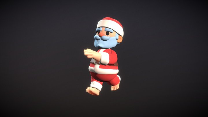 teste pai natal 3D Model