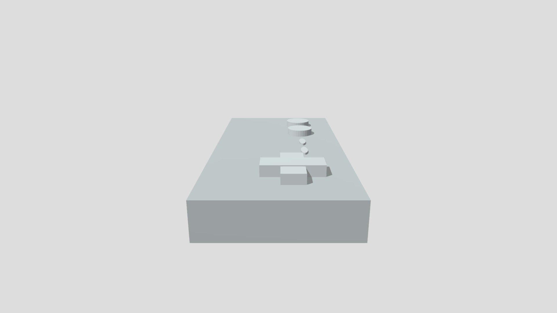 3D Sketchbook Week 2-Nes Controller