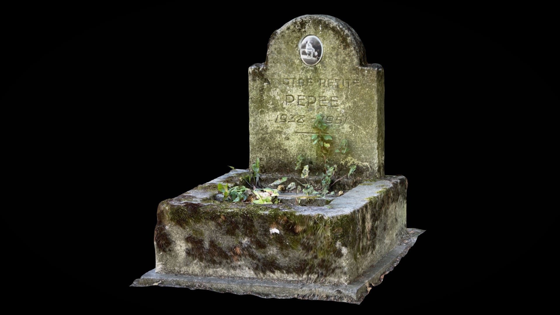 Tombe de Pépée - Cimetière des Chiens — Sketchfab embed 3D viewer