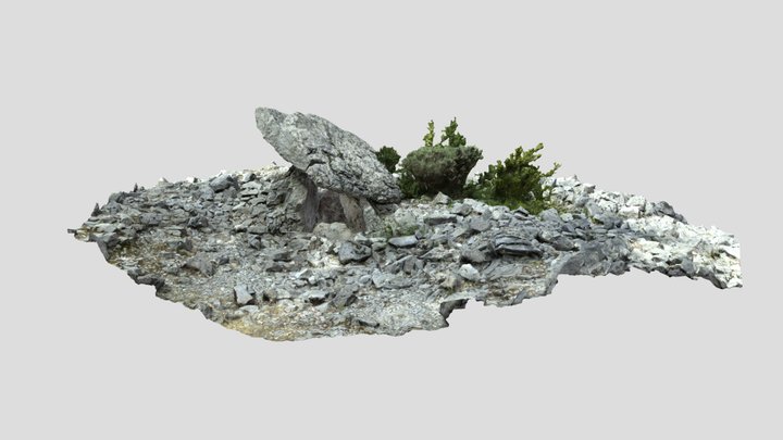 Dolmen de Faulo (Bigüézal) 2.0 3D Model