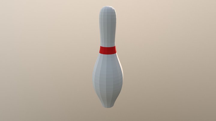 Bowling pin 3D Model