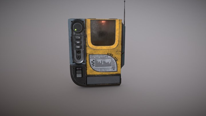 Vintage Recorder 3D Model