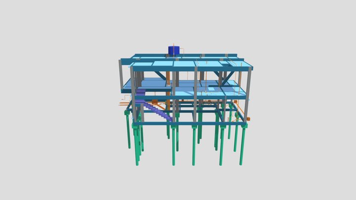 EST + Hidro A&A 3D Model