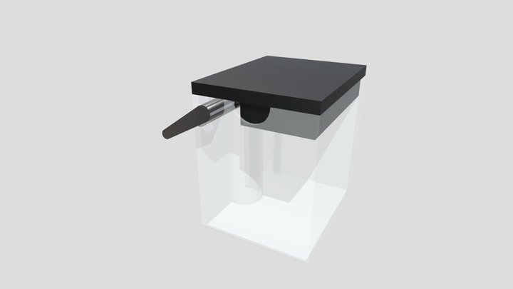 Milk Reservoir Subassembly (Espresso Machine) 3D Model
