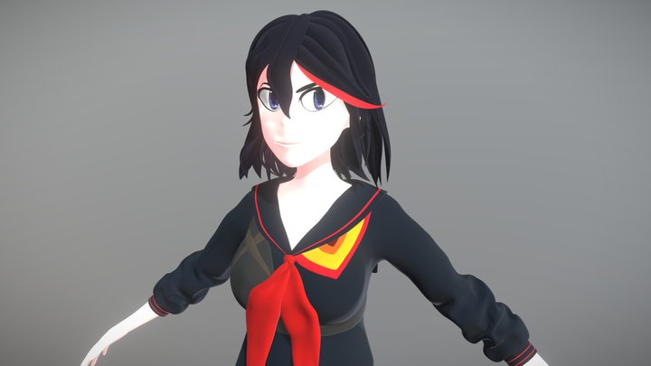 Ryuko Matoi 3D Model