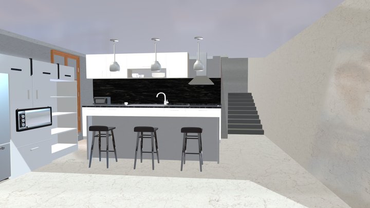 مطبخ 2 3D Model