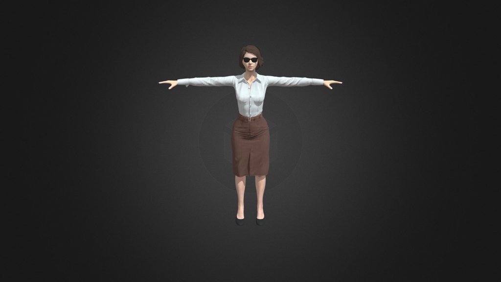 Professora Sapekinha - 3D Model