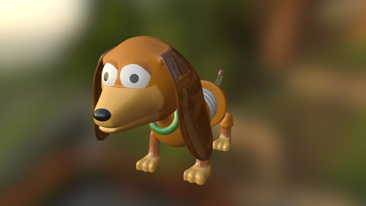 Slinky 3D Model 3D Model