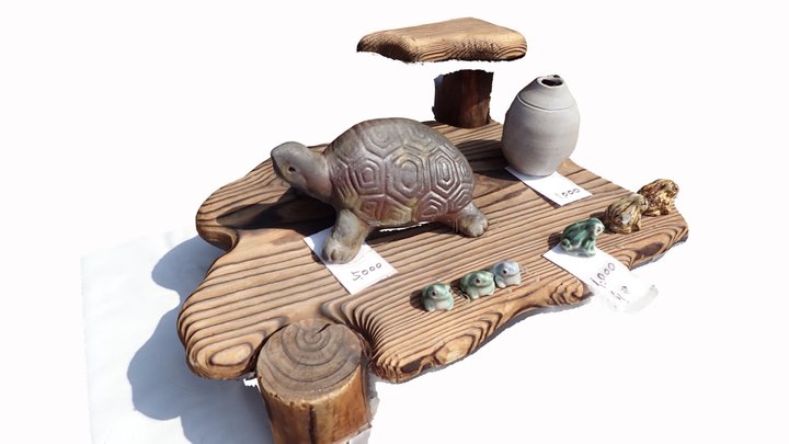 Tortoise model Arita-Toukiichi 2018 3D Model