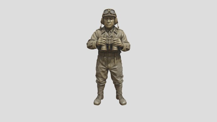 Military Soldier 3d Model