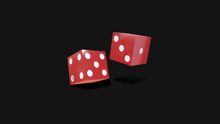 Classic Casino Craps Dice