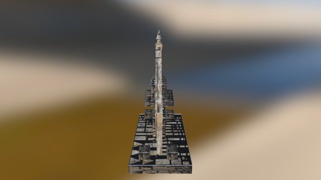 Monument 3D Model