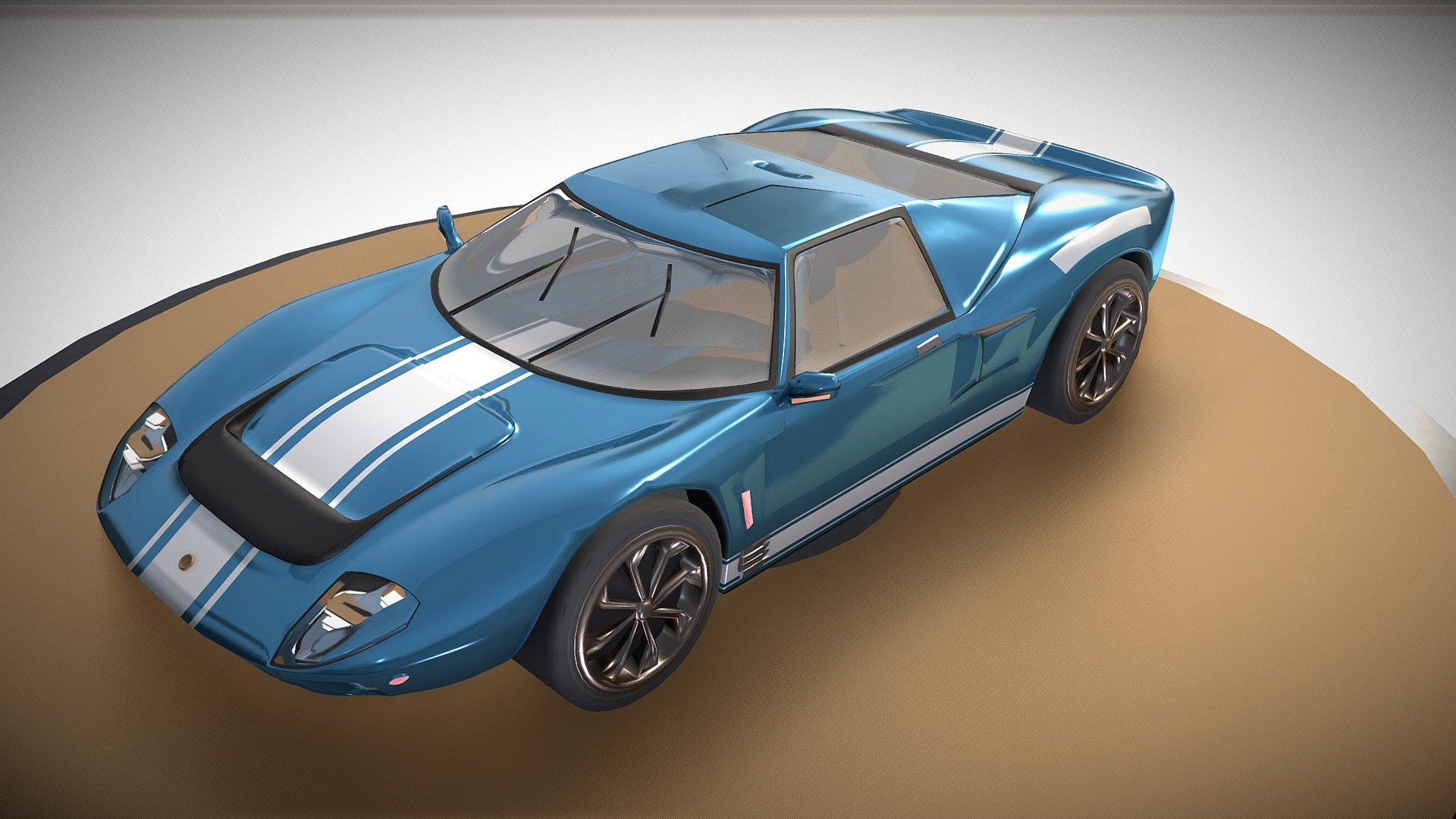 Ford Gt40 Download Free 3d Model By Shindedhirendra780 Ebf0e50 Sketchfab 8755