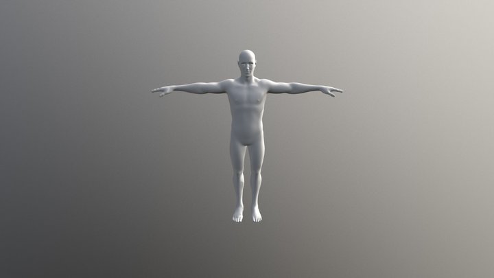 A Man 3D Model