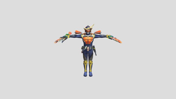 Kamen Rider Gaim 3D Model