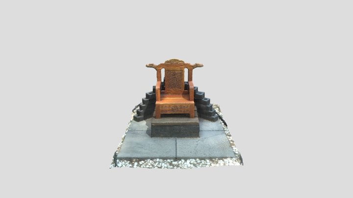 Throne 3D Model