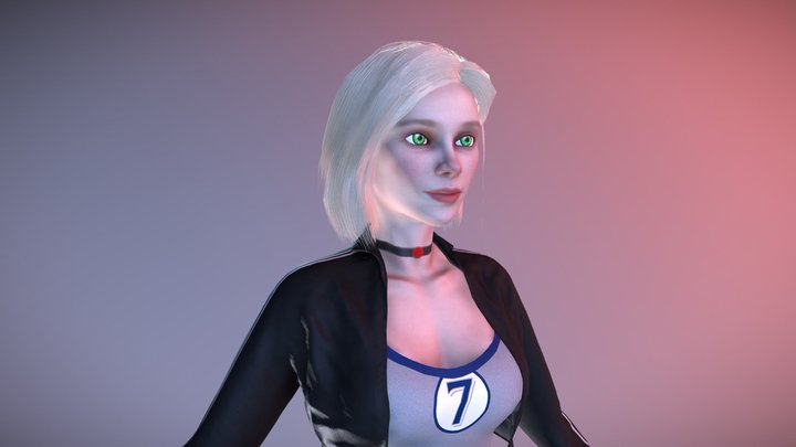 Baltika-Chan | Балтика-Тян 3D Model
