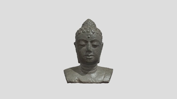 Buste Buddha 3D Model