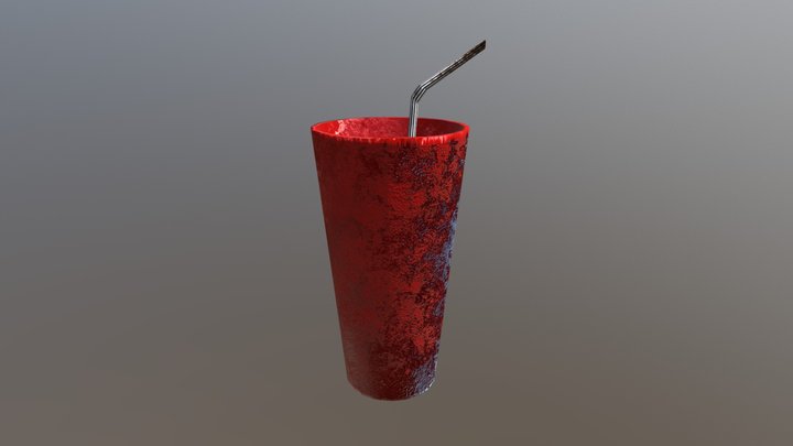 Diner Cup Updated 3D Model