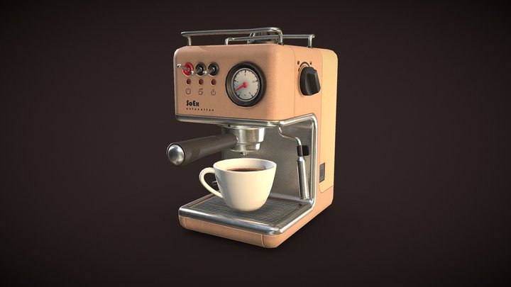 Coffee Machine 3D Model