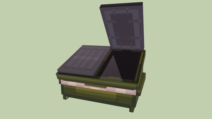 Trash Can 3D Model