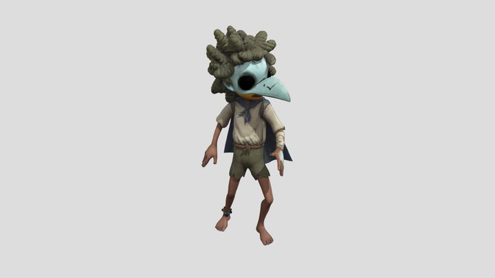 Low little nightmares (old) 3D Model