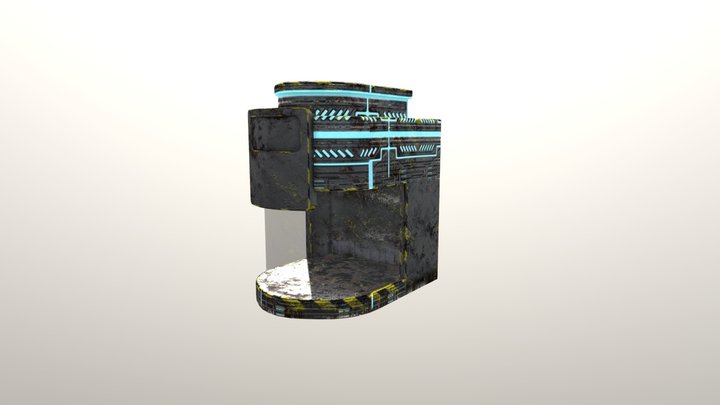 Generator Sci Fi 3D Model