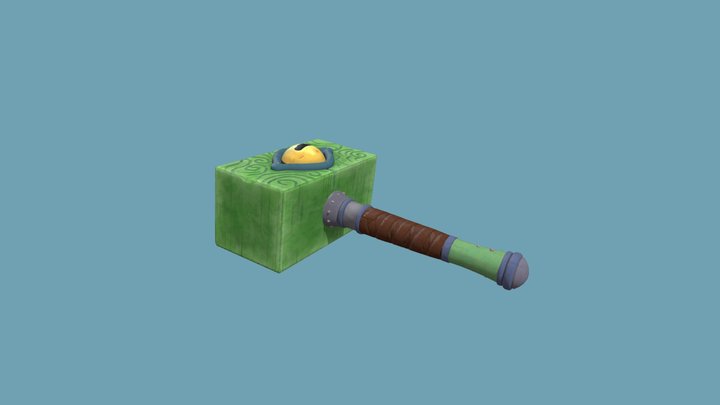 Frog Hammer 3D Model