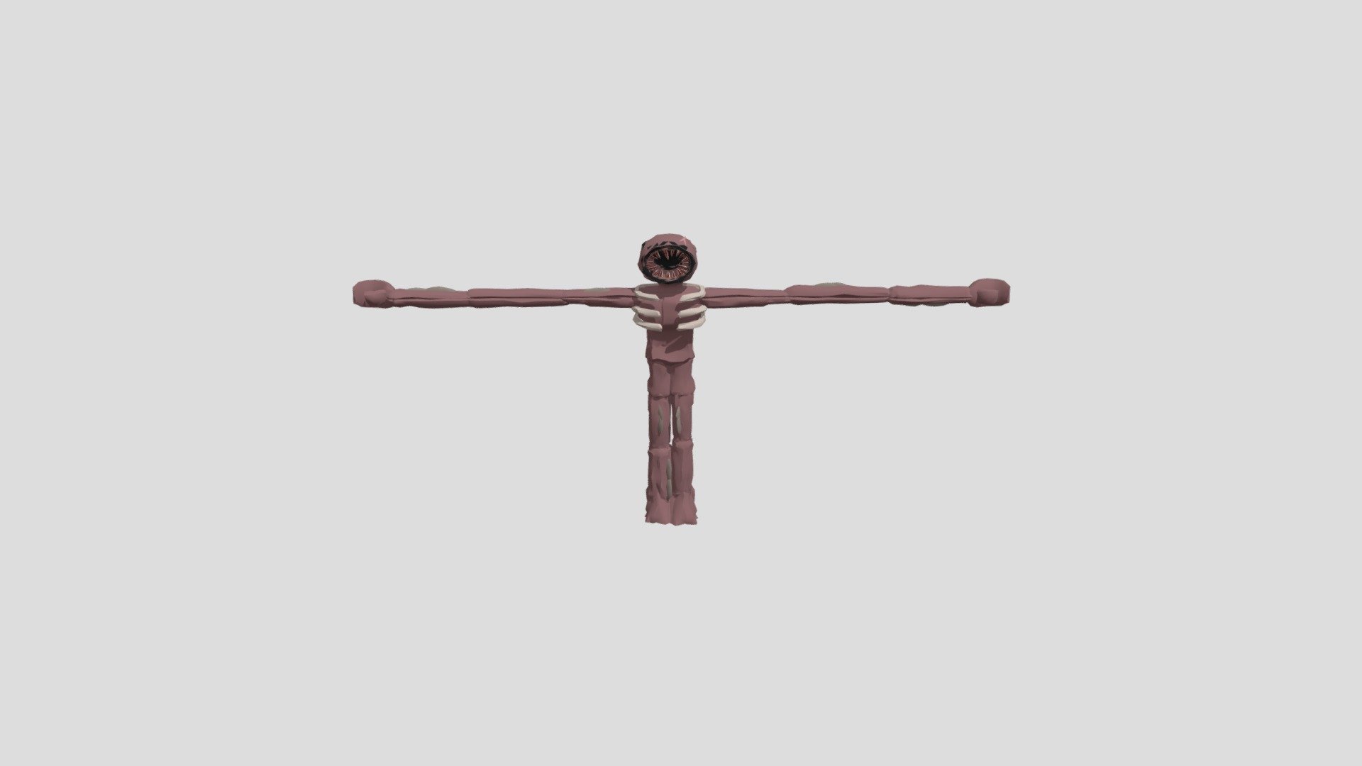 Crucifix vs Figure in door 50