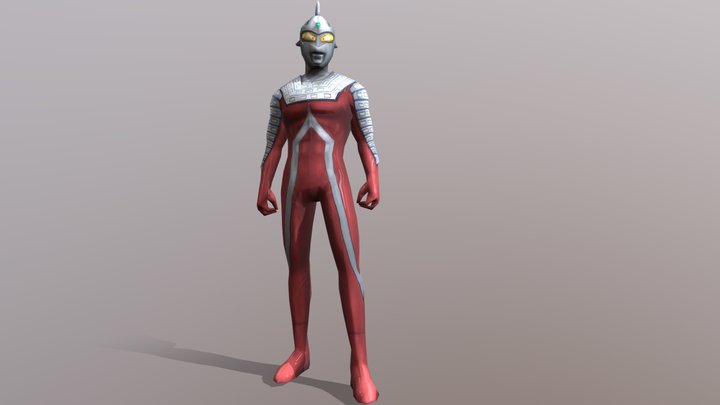Ultraman seven 3D Model