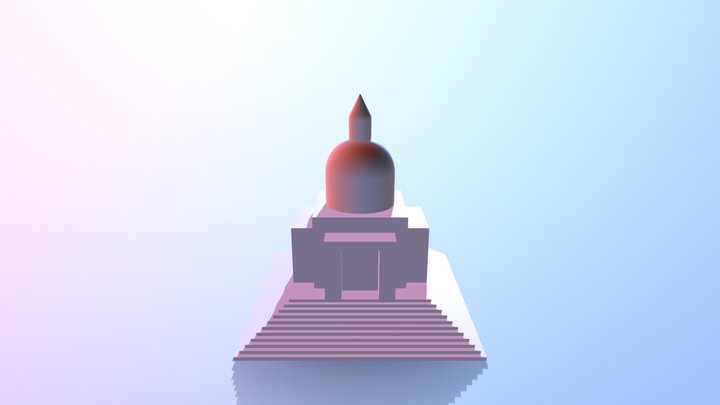 Basilica San Pietro E Paolo Roma 3D Model