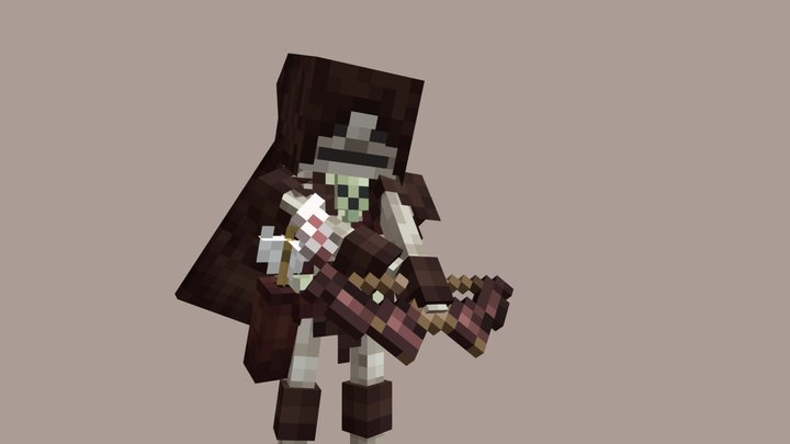 Formidable Mobs: Bone Huner 3D Model