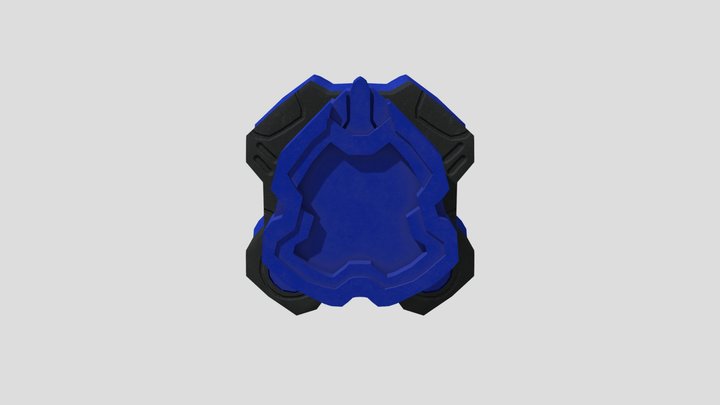 Kamen Rider Geats, Shield Raise Buckle 3D Model