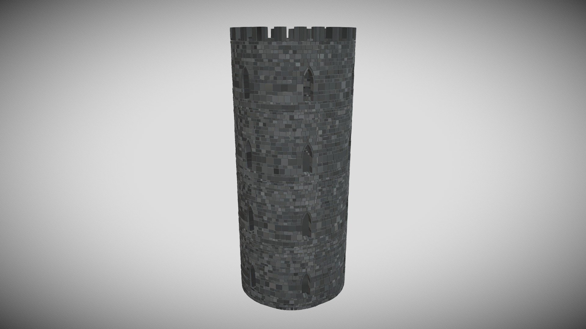 castle tower - Download Free 3D model by jackmckee [ebfdcb7] - Sketchfab