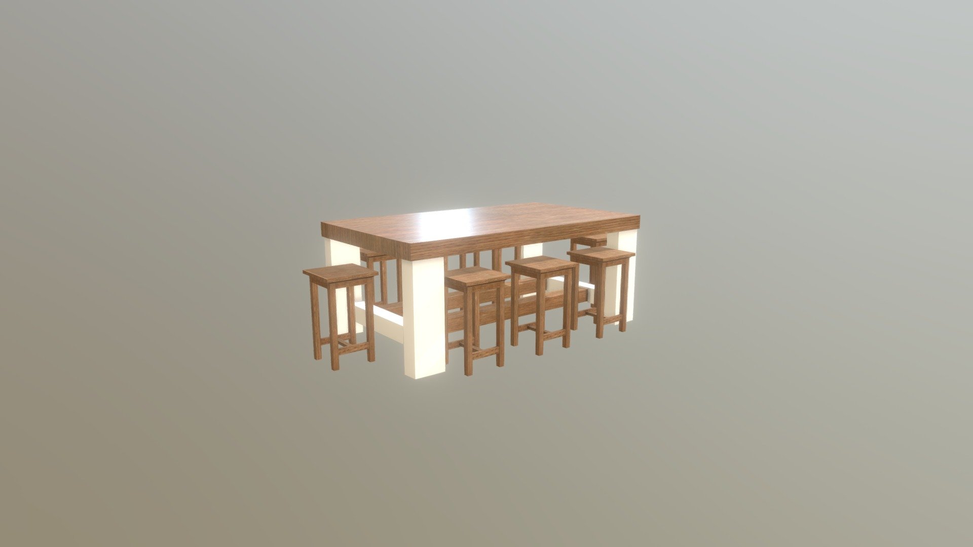 Stool Table And Stools