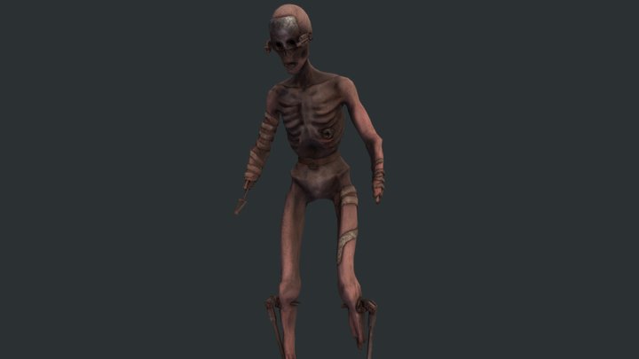 Half-Life 2's "Stalker", Recreation 3D Model