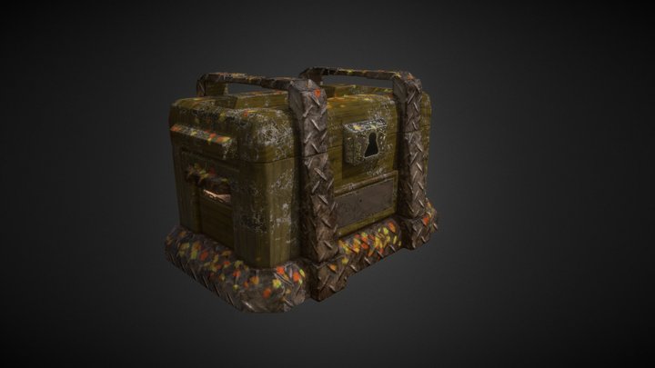 Nature Chest 3D Model