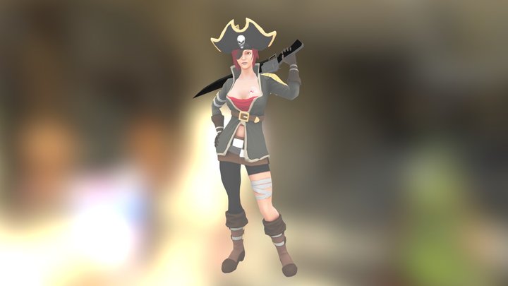 Pirate 3D Model