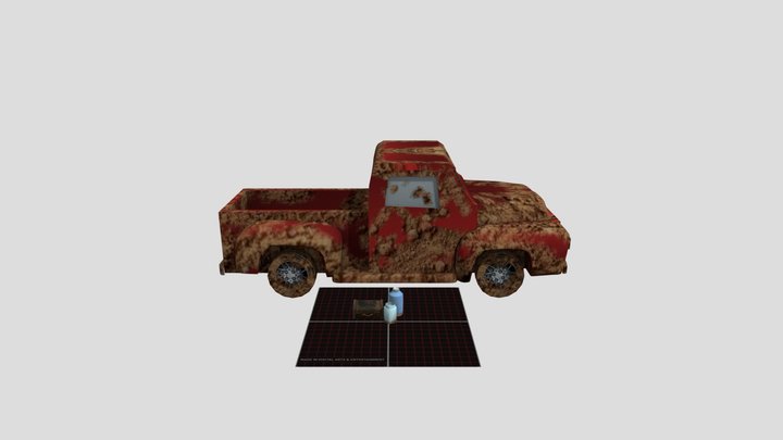 DAE 5 Finished props - Forest Loner 3D Model