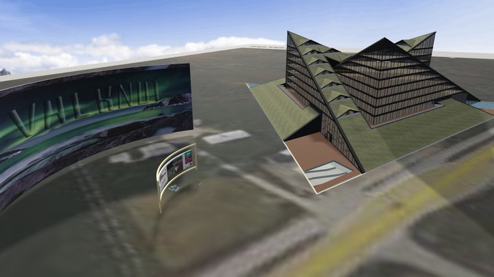 VALKNUT NORWAY Lofotr 3D Model