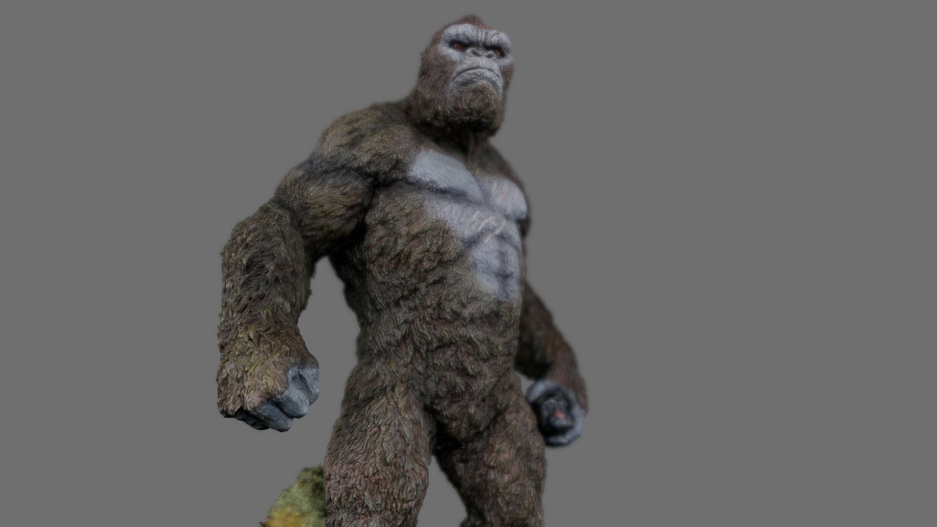King Kong Buy Royalty Free 3D model by Les illusions digitales