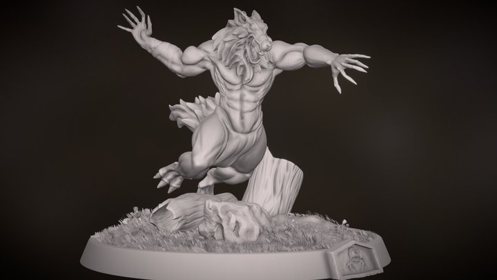Lycan Attack 3D Model
