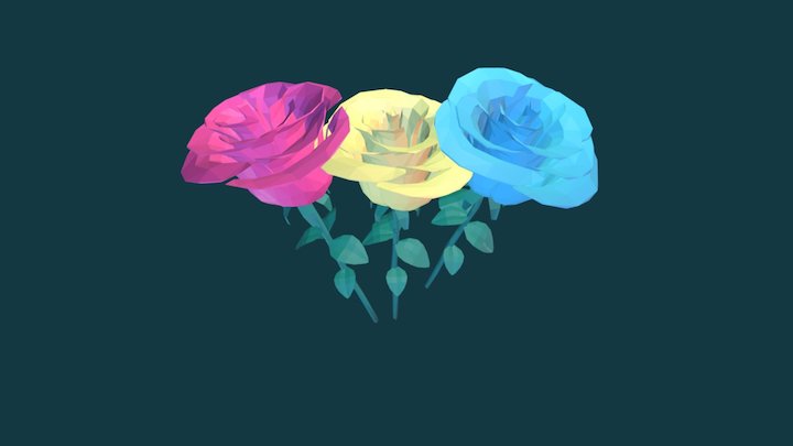 Rose 3D Model