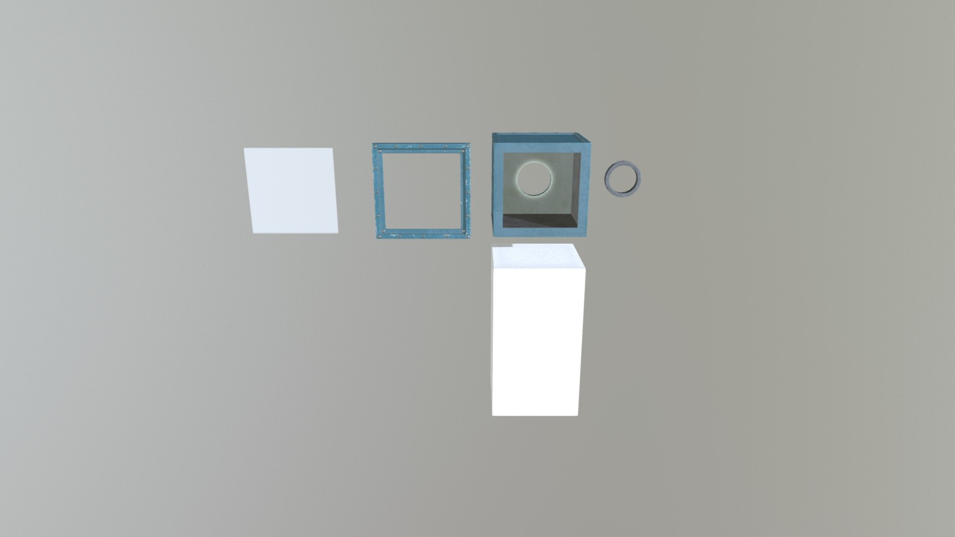 Sand Glove Box Expanded View Model