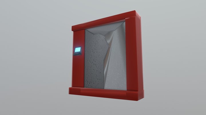 GD50_Shiva_T3_A1_Door 3D Model