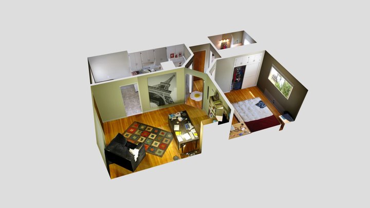 SketchUp - Apartment 3D Model
