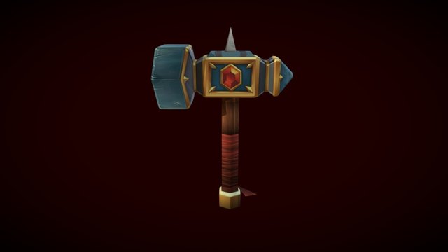 Warhammer Model With Texture 3D Model